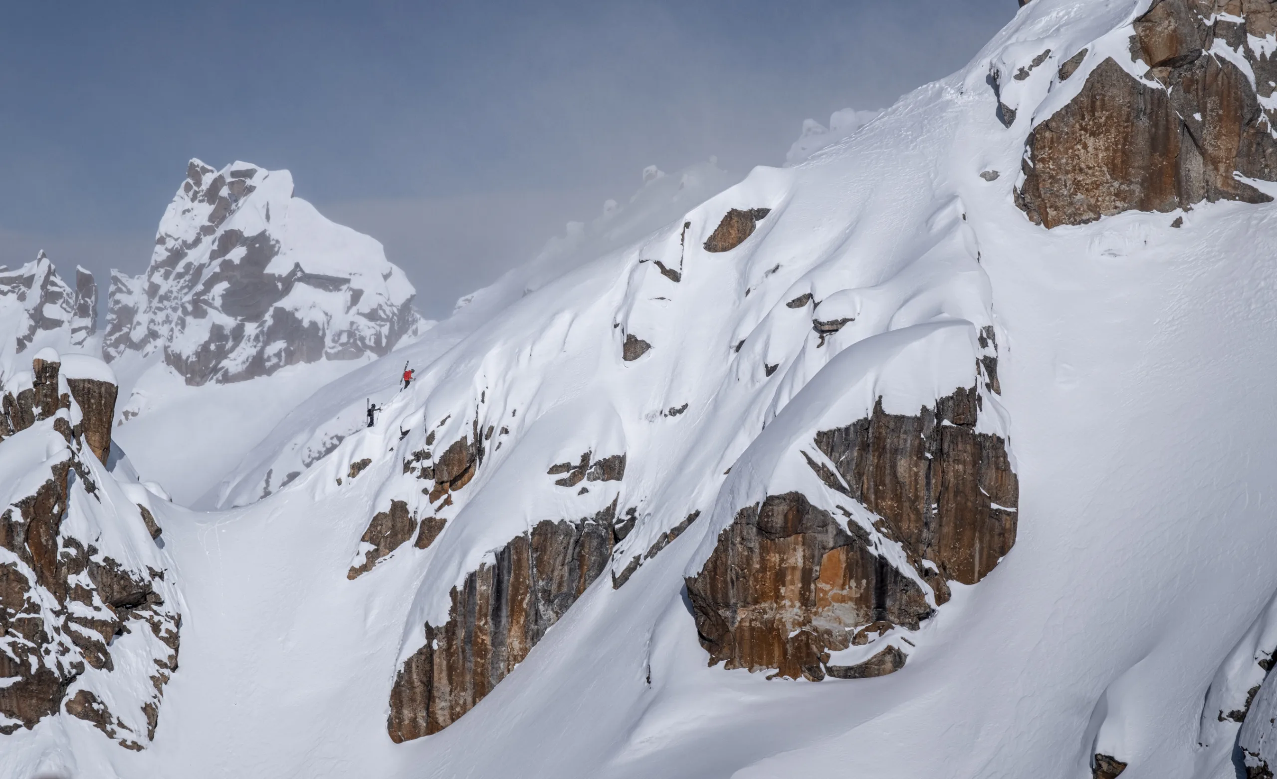 Ski Touring to Refugio López